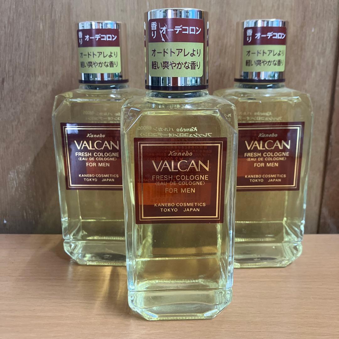 カネボウ バルカン フレッシュコロン 180ml 3本セット Kanebo バルカン フレッシュコロン オーデコロン 180ml VALCAN 男性用