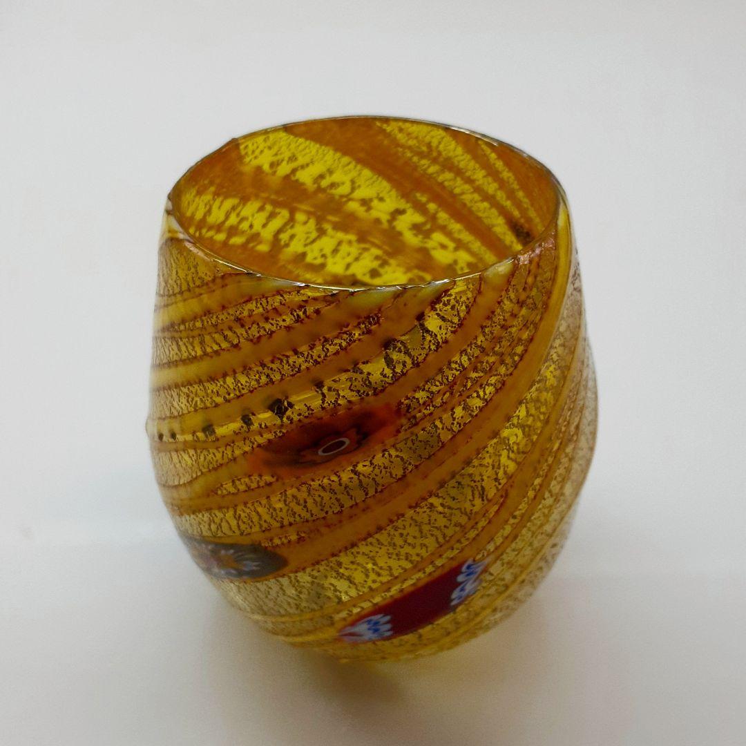MURANO ムラノ ポイント ミルフィオリ グラス