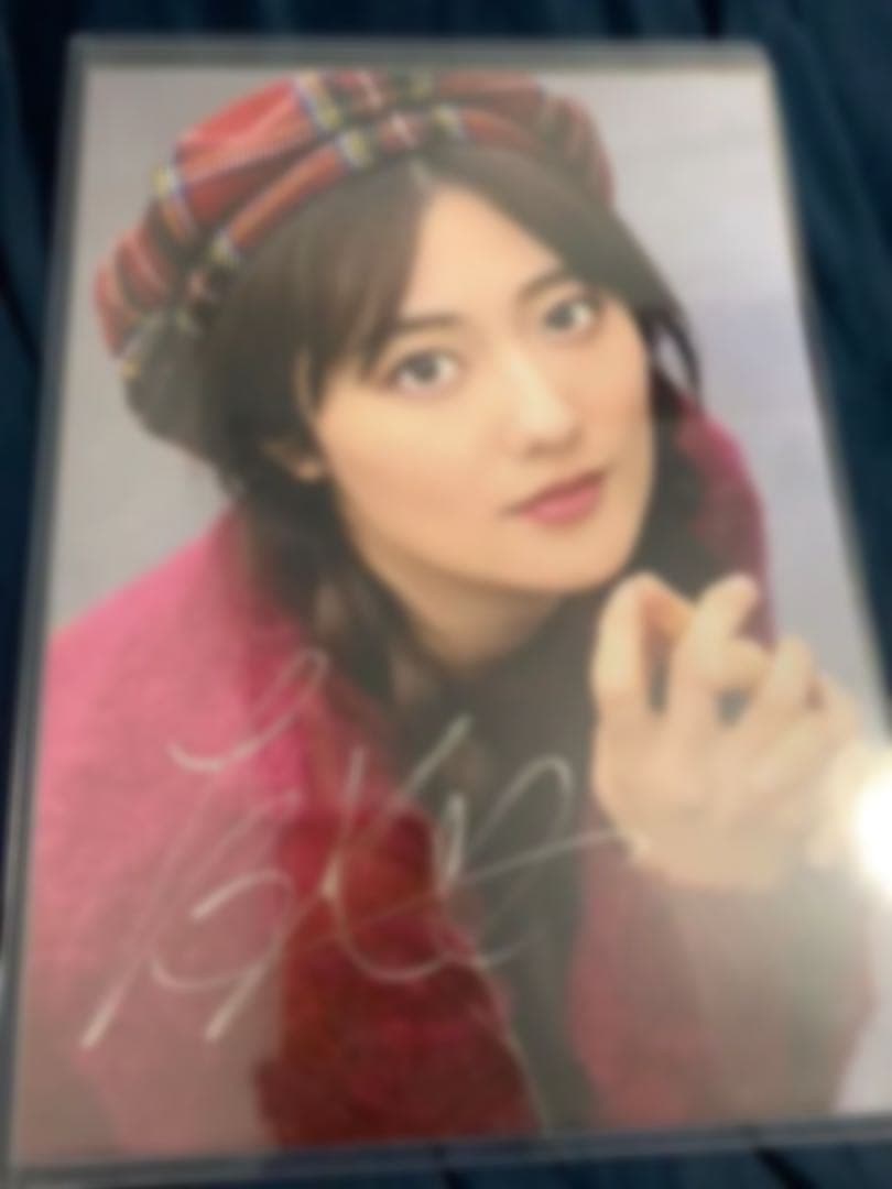 公式品！　奥山かずさ　直筆サイン入りA4ポートレート　生写真 奥山かずさ 写真集 3冊セット ファーストセカンドは直筆サイン入り