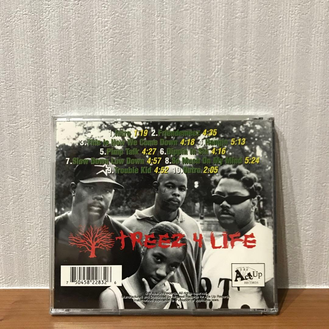TREEZ 4 LIFE G-RAPg rap. Treez 4 life / Slow Down Low Down CD