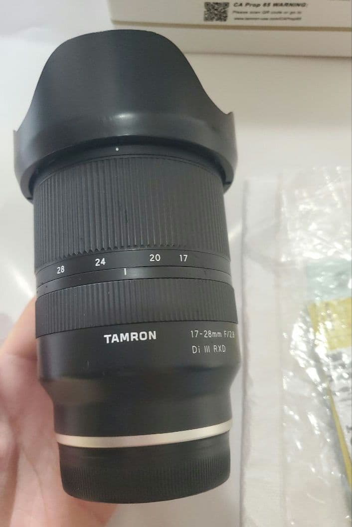TAMRON 17-28mm F/2.8 Di III RXD　早い者勝ち品 Tamron 17-28mm F2.8 Di III RXD Lens for Sony E India