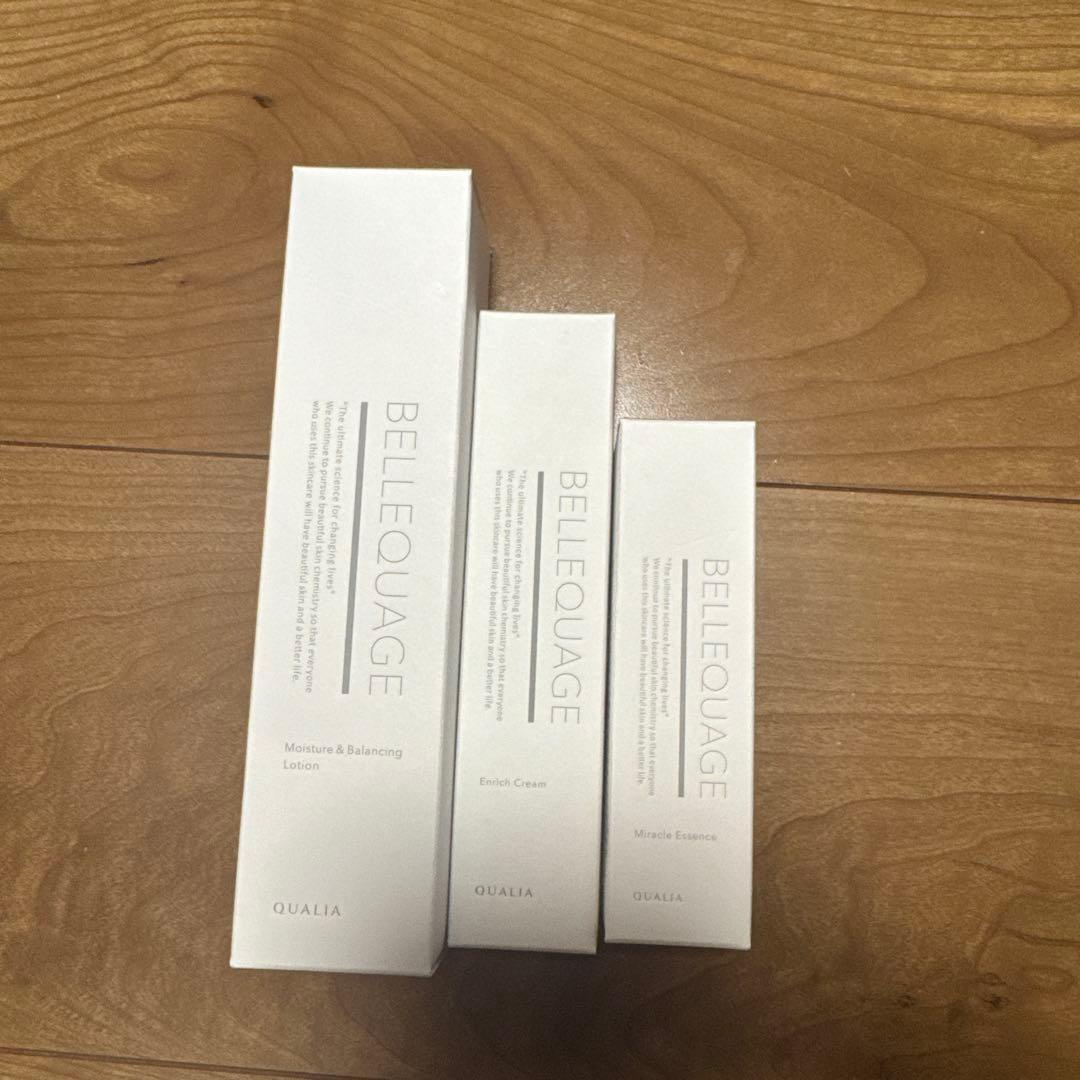 QUALIA BELLEOUAGE 化粧水 クリーム 美容液 セット 商品詳細 BELLEQUAGE 美容液+フローラセット-[QUALIAオンラインストア]