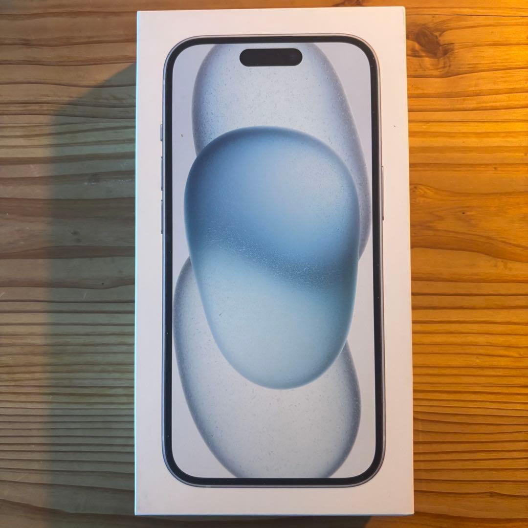 【新品未開封　即日配送】iPhone15 128GB ブルー iPhone iPhone15 128GB ブルー MTML3J/A SIMフリー 新品。未使用。開封