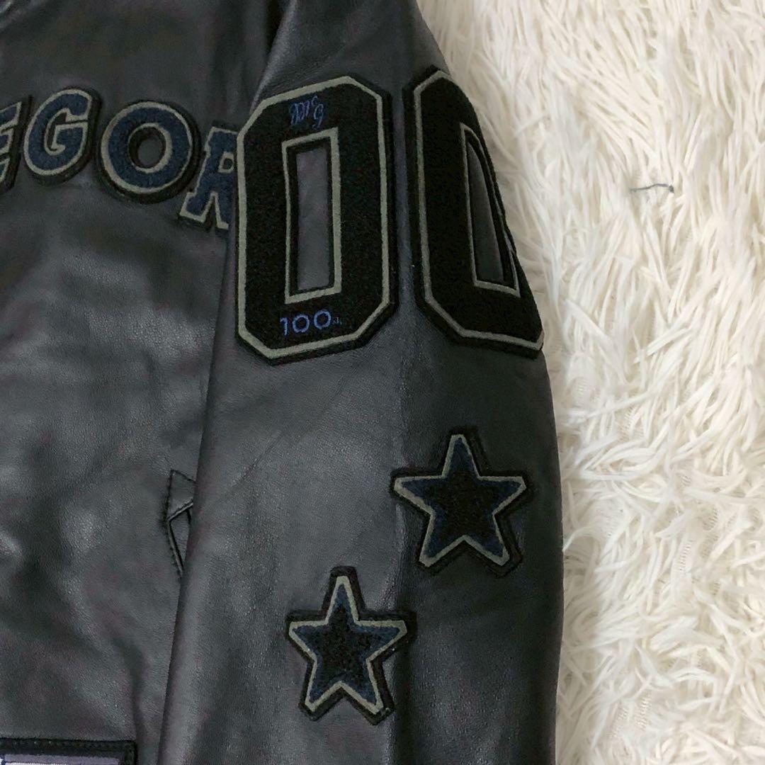 100周年記念モデル◎McGREGOR エンブレムレザースタジアムジャケット
