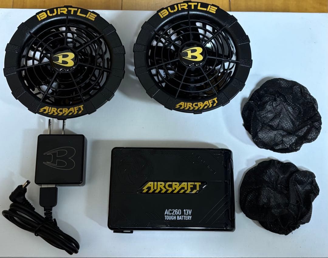 BURTLE AIRCRAFT AC260 13V バートル　エアークラフト バートル AC260-63 [春夏用]エアークラフト 13V専用リチウムイオン