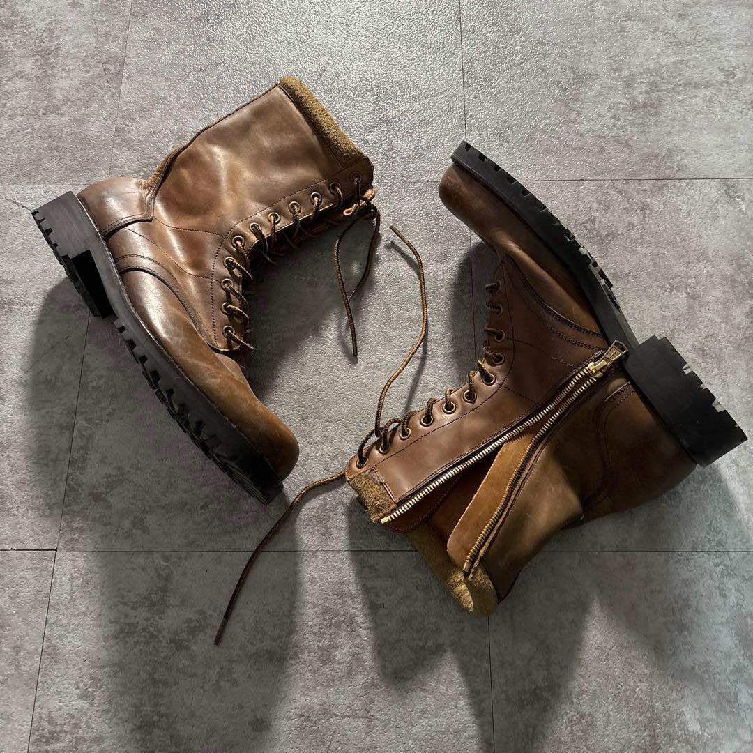 極美品❣️ number nine side zip boots Number (n)ine - side zip boots - メルカリ