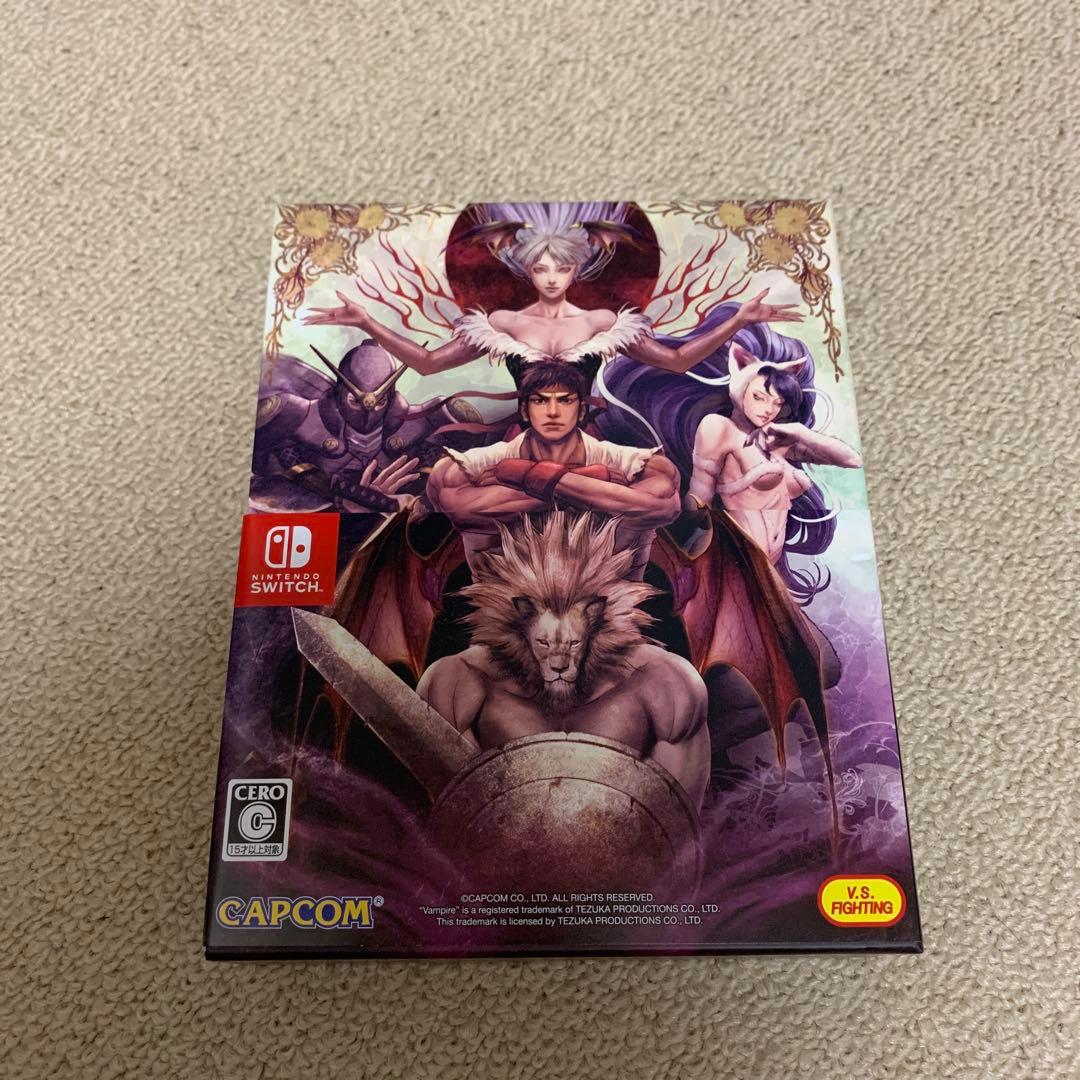 Switch カプコン ファイティング レジェンズパック　ダブルパック Amazon.com: Capcom Fighting Collection: Fighting Legends Pack