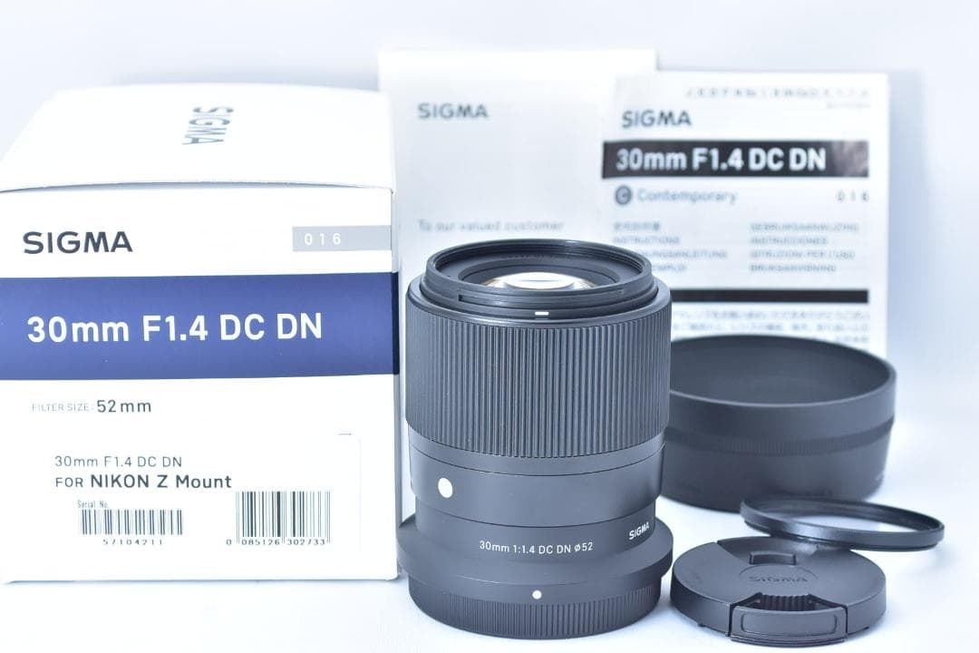 SIGMA シグマ 30mm F1.4 Contemporary ニコンZ用 SIGMA 30mm F1.4 DC DN (Nikon Zマウント用) 実写レビュー【単焦点