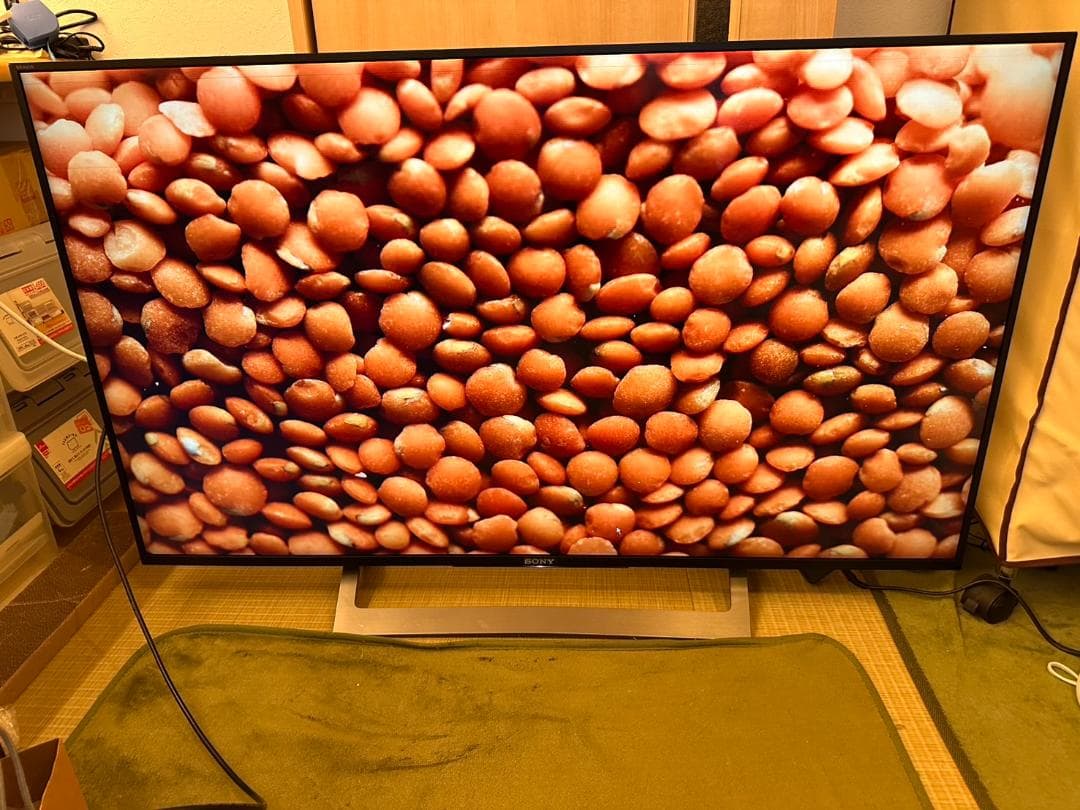 スマートテレビ 4K対応！SONY ソニー KJ-49X8300D 少々訳が美品