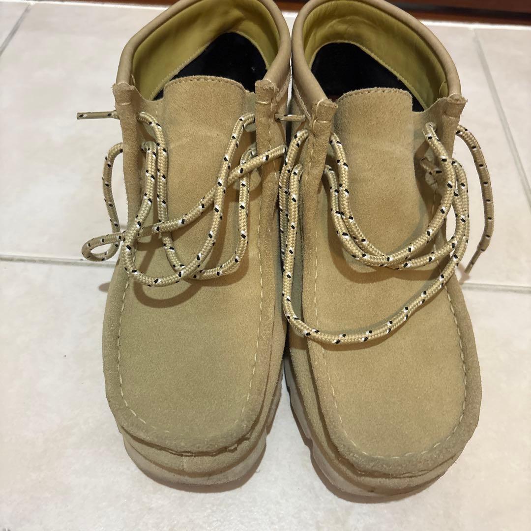 clarks ワラビーブーツ　メープル　GORE-TEX WallabeeGTX / メンズ ワラビーゴアテックス （メープルスエード