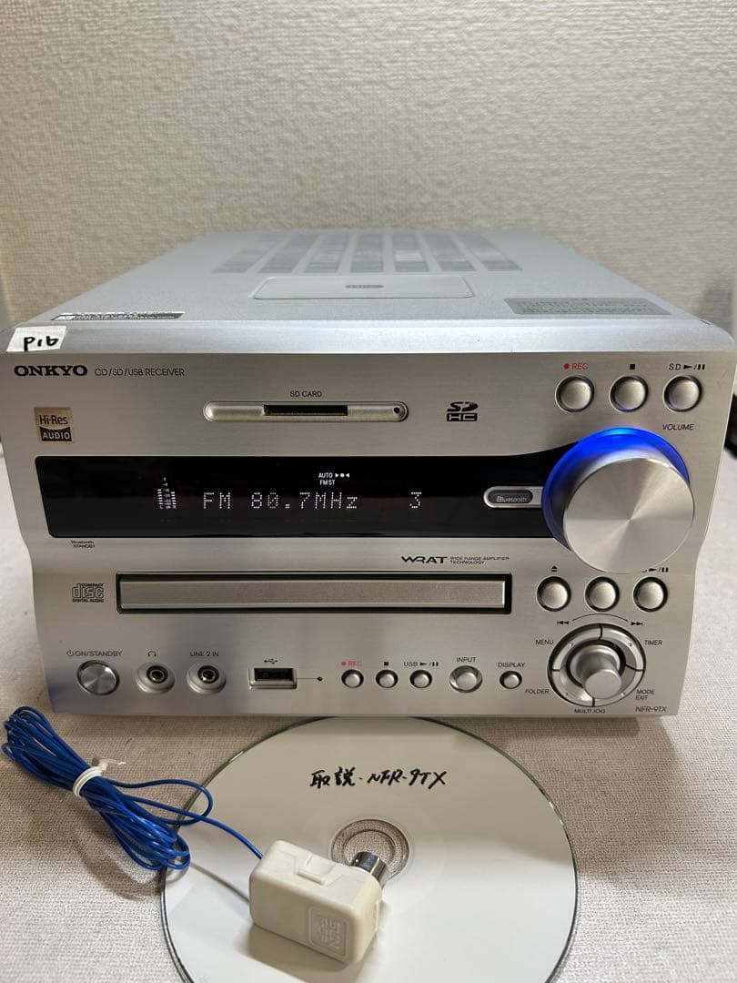 P16 整備ONKYO NFR-9TX ハイレゾ CD/SD/USBレシーバー 2026年最新】ONKYO NFR-9TXの人気アイテム - メルカリ