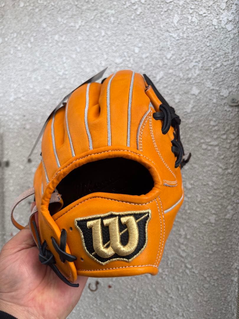 Wilson 野球グローブ 11.75インチ オレンジ Wilson Staff（ウィルソンスタッフ） 【高校野球対応】 ウィルソン