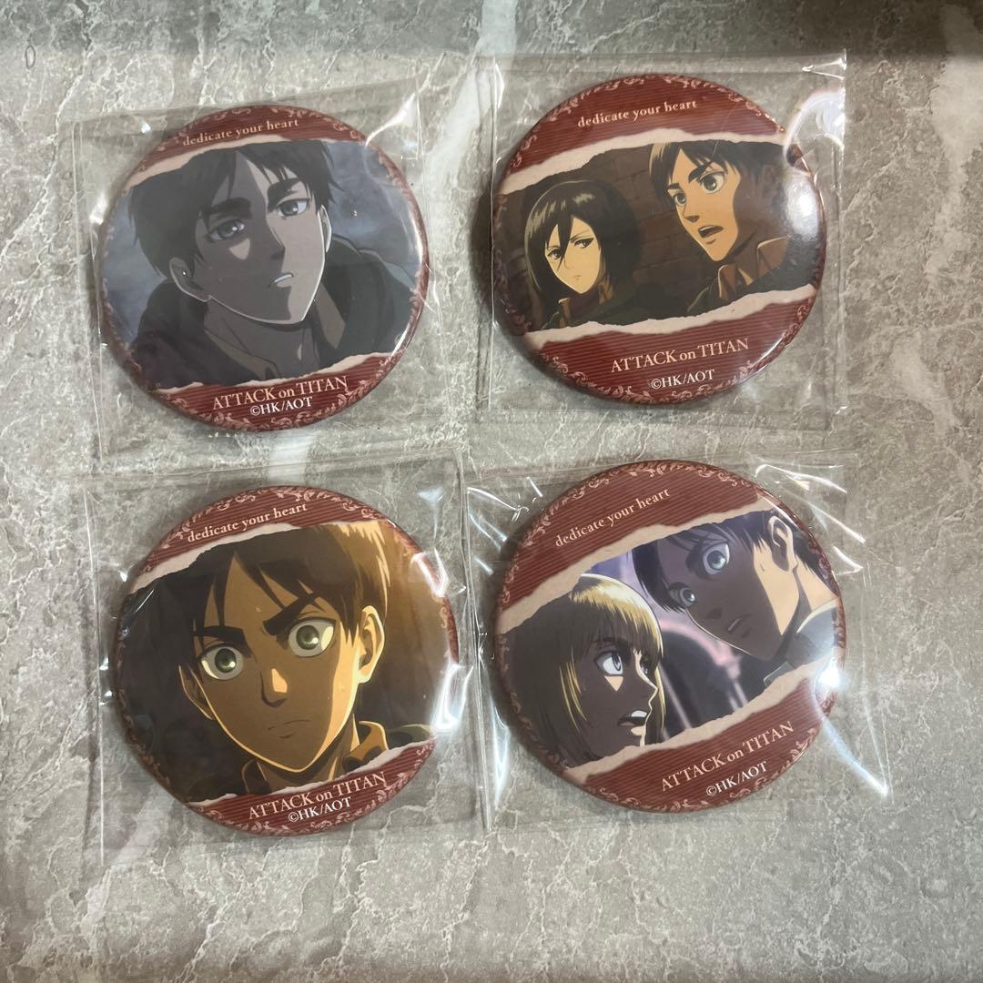 進撃の巨人 缶バッジ まとめ売り Anique Shop JAPAN