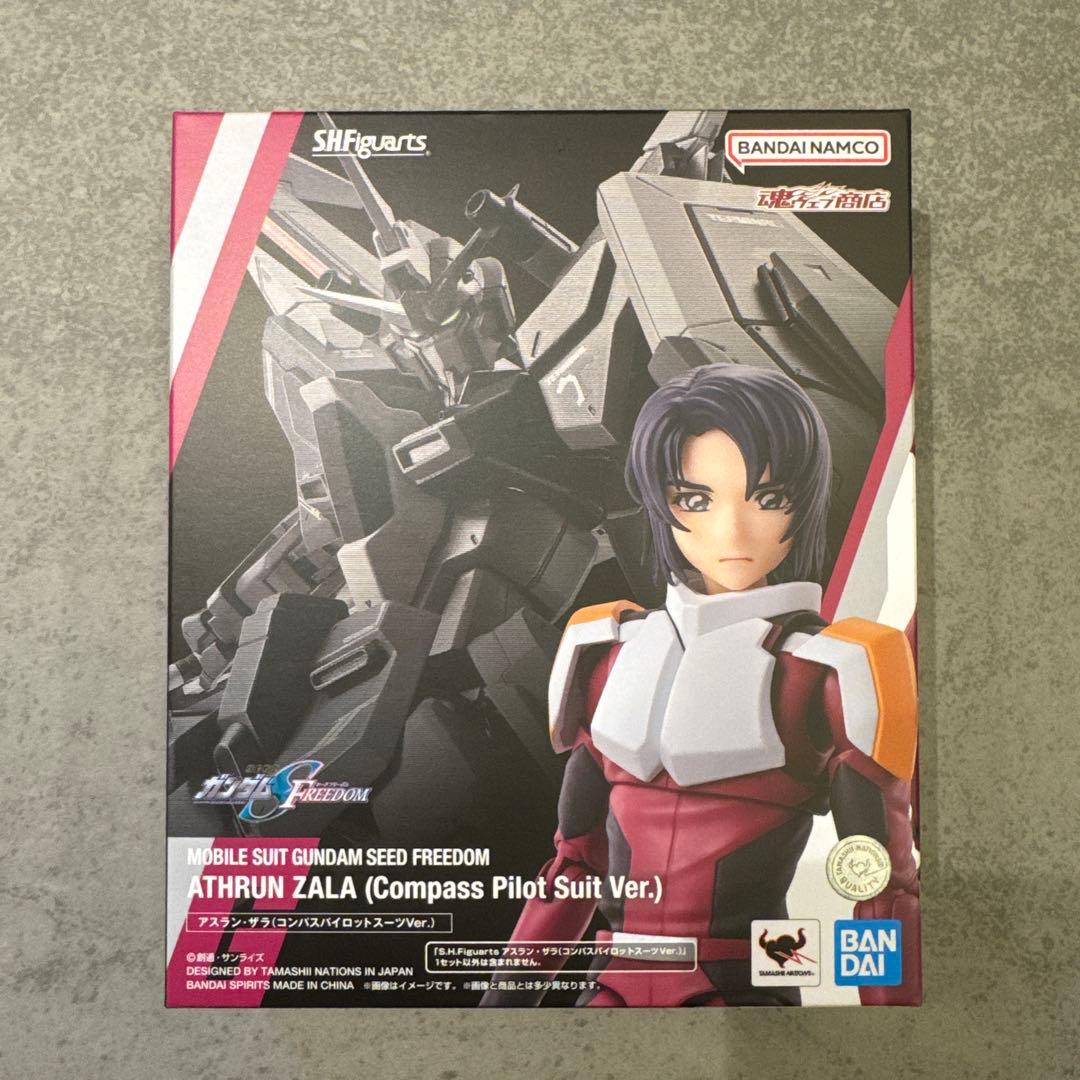 【新品・未開封】S.H.figuartsフィギュアーツ　アスラン・ザラ S.H.Figuarts アスラン・ザラ（コンパスパイロットスーツVer
