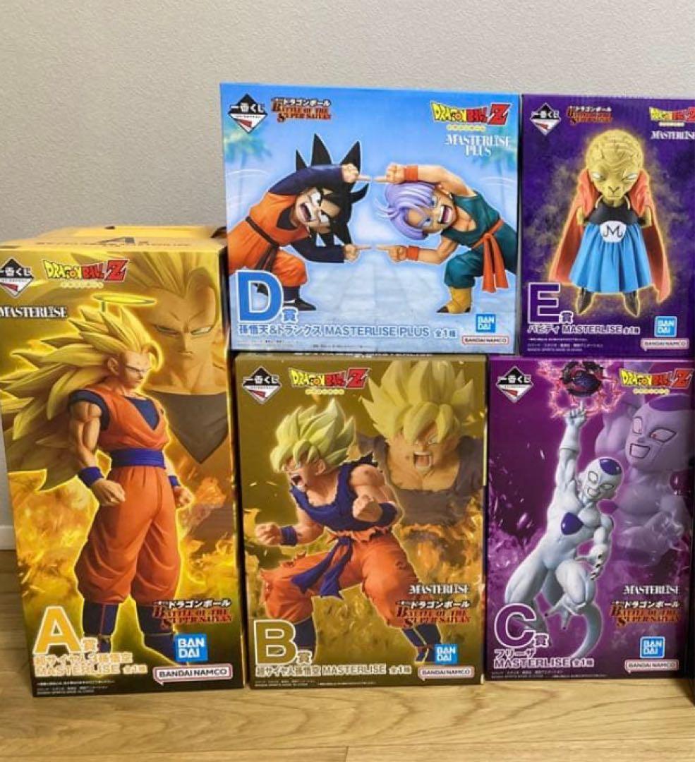 一番くじ　ドラゴンボール　一番くじ　A B C D E賞フィギュア　コンプセット 一番くじ THANK YOU!ドラゴンボール30th!!｜一番くじ倶楽部｜BANDAI