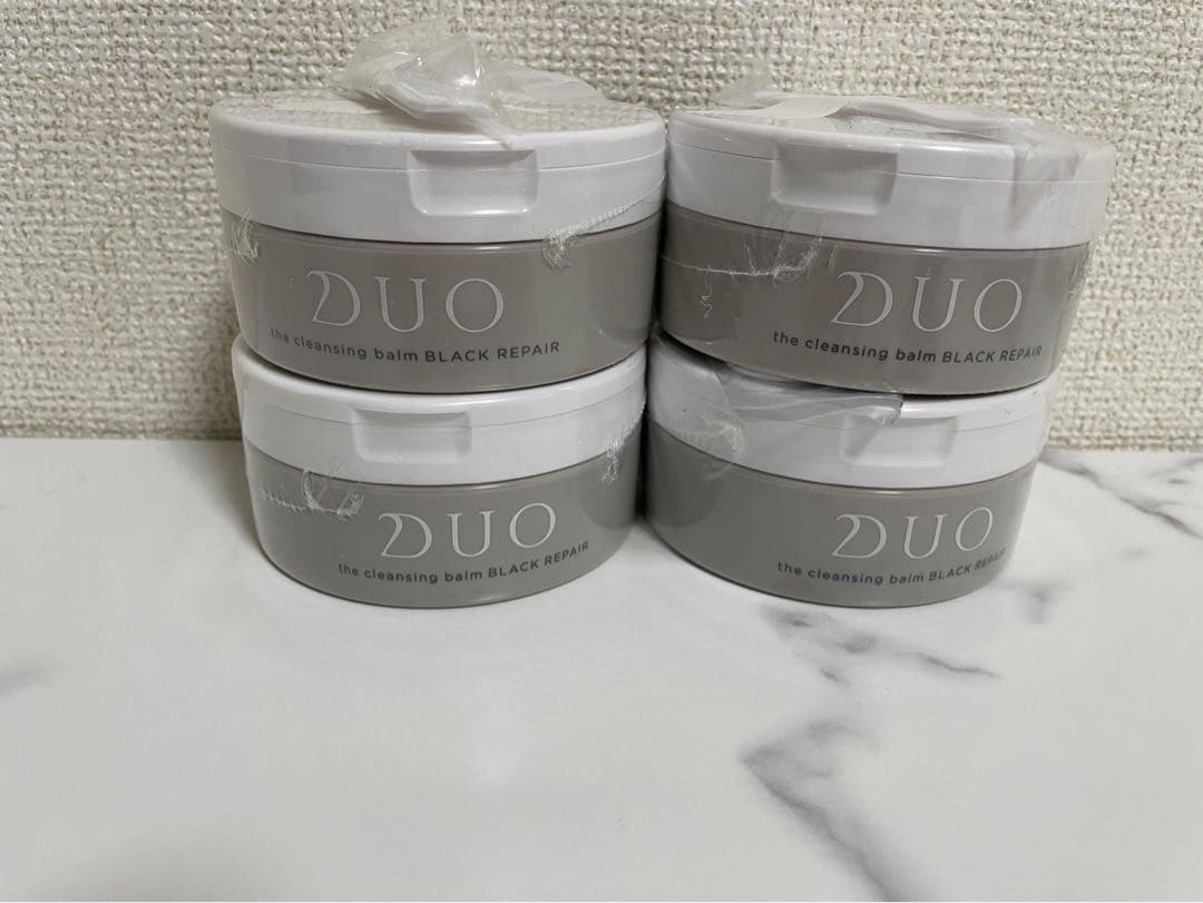 【4個セット 化粧箱なし】デュオ ザ クレンジングバーム ブラックリペア 90g DUO（デュオ） ザ クレンジングバーム ブラックリペア 黒箱 90g メイク