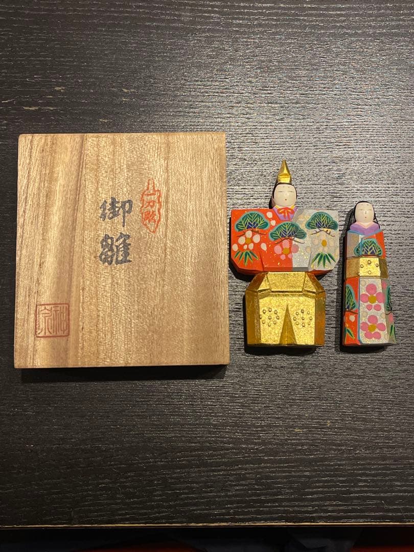 奈良 一刀彫り 雛人形 神泉作 立ち雛 立雛（8号） 神泉作 – 奈良一刀彫 誠美堂