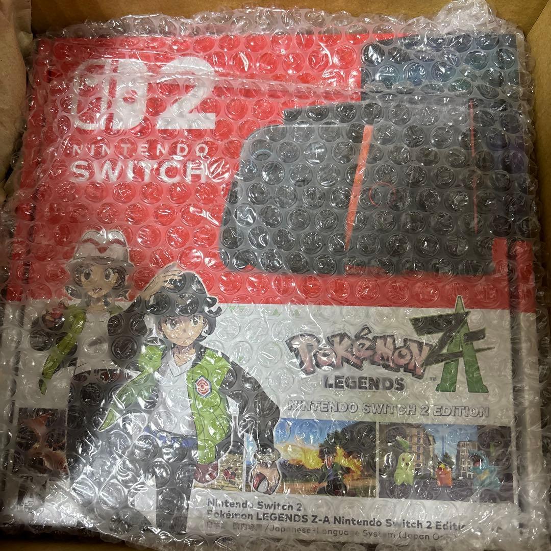 新品未開封　Nintendo Switch2 ポケモンZA セット 同梱版 セブンネット、「ポケモンレジェンズZA Nintendo Switch 2 Edition