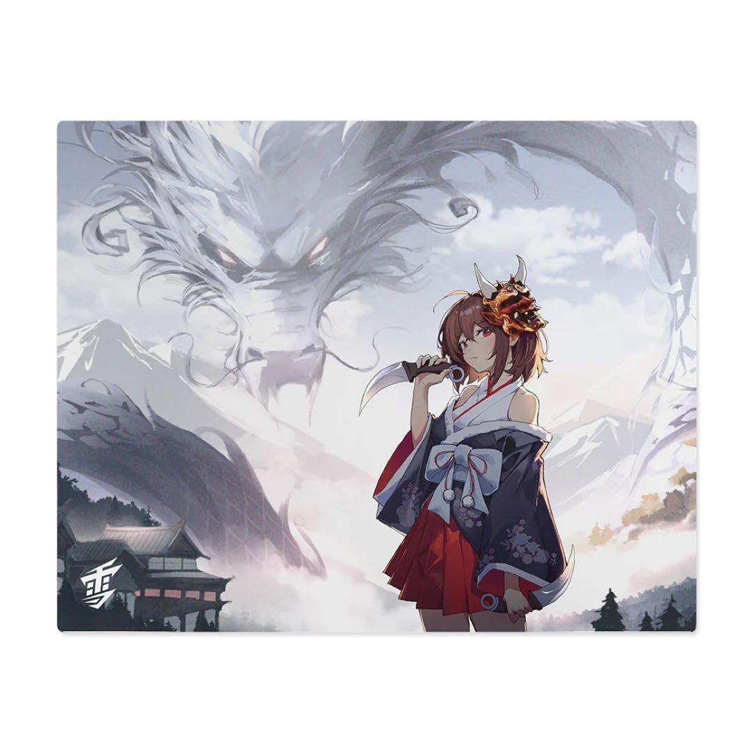 yukiaim oni2.0 ガラスマウスパッド Yuki Aim Oni 2.0 Glass Mousepad Limited - us.MaxGaming.com