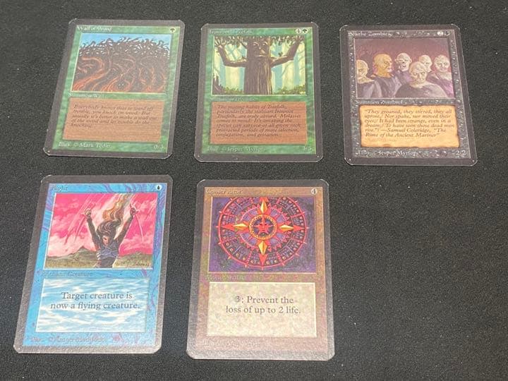 MTG 【ALPHA】 アルファ版 5枚セット 翻訳コラム】マジック：ザ・ギャザリングの収集：1993年発行 最初の