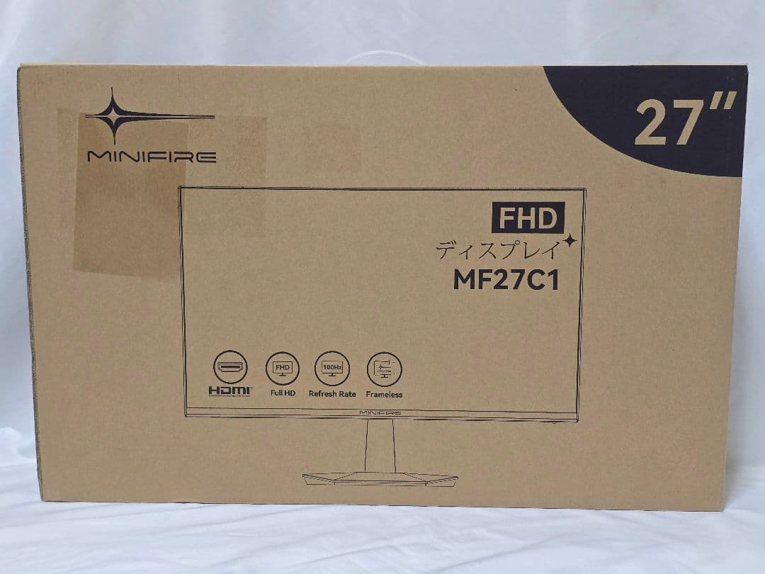MINIFIRE MF27C1 27インチ 湾曲 モニター 100Hz タイプC MF27C1