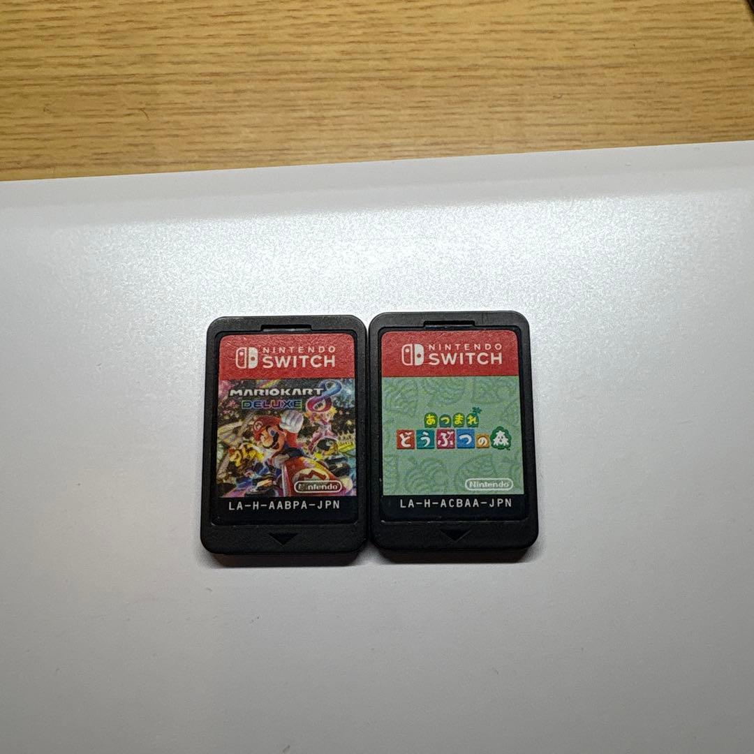 マリオカート8.あつまれどうぶつの森セット　(カセットのみ) Switch】あつまれ どうぶつの森 + マリオカート8 デラックス 新品未