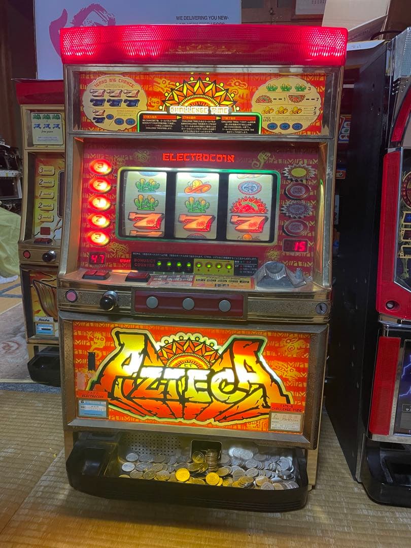 あず様専用です 送料込み パチスロ 初代アステカ 4号機 エレコ - メルカリ