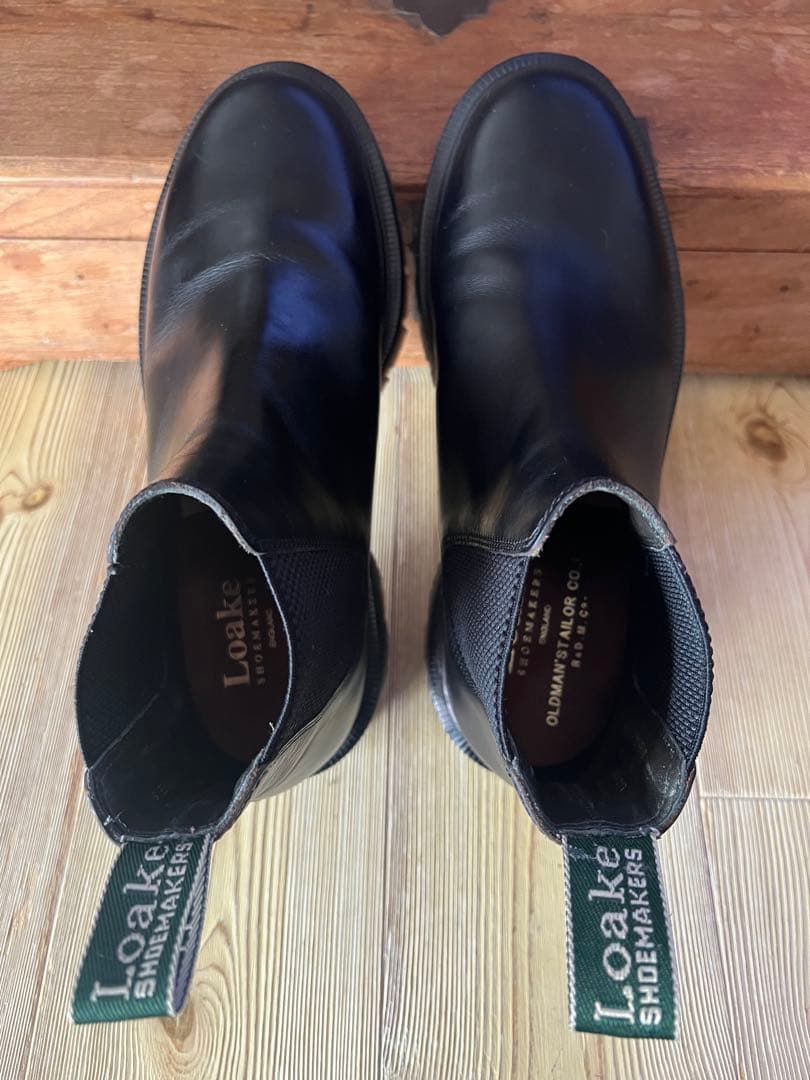 オールドマンズテーラー×Loake 別注ブーツ ブラック UK5 - メルカリ