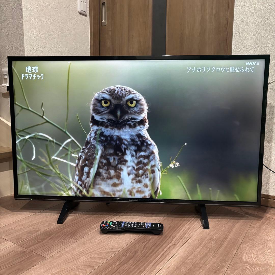 福岡発　パナソニック 43型 4K 液晶テレビ VIERA TH-43FX600 TH-43FX600 液晶テレビ VIERA(ビエラ) ブラック [43V型 /4K対応