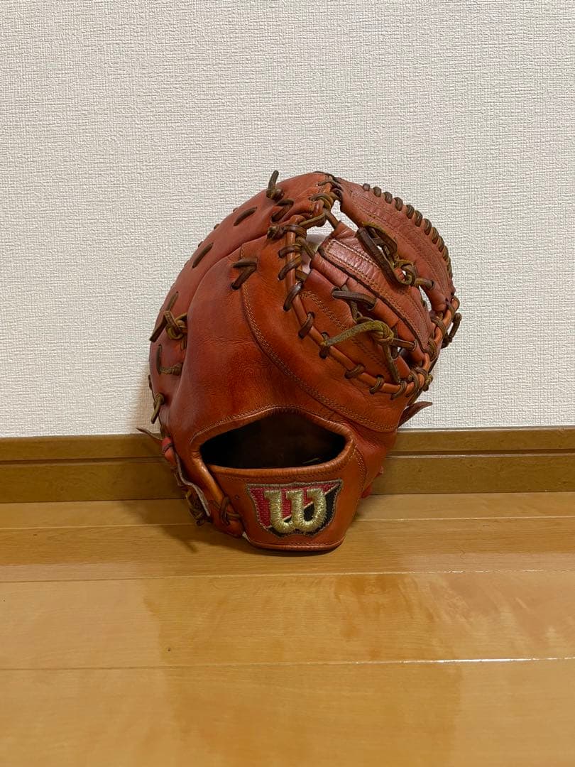 Wilson 軟式グローブ オレンジ ファーストミット 楽天市場】オレンジ（ブランドウィルソン）（グローブ・ミット｜野球