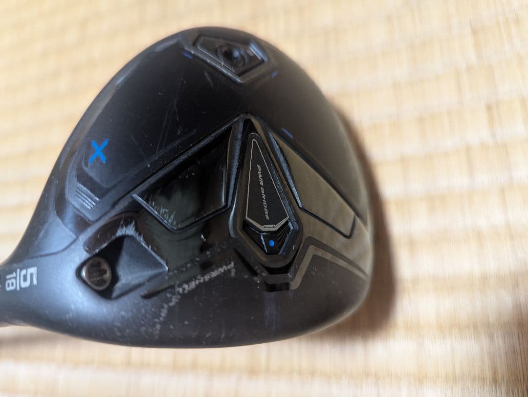コブラ　ダークスピードx 5番フェアウェイウッド 18度 ブラック 中古】ダークスピード X フェアウェイウッド Tour AD VF-5 16.5 S C