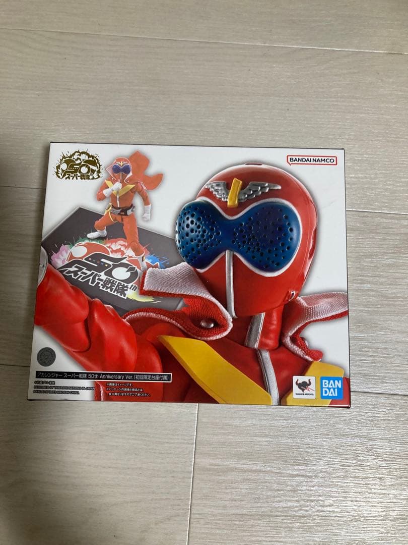 【未開封】真骨彫製法 アカレンジャー 50th Anniversary Ver レビュー】S.H.Figuarts（真骨彫製法） アカレンジャー スーパー戦隊