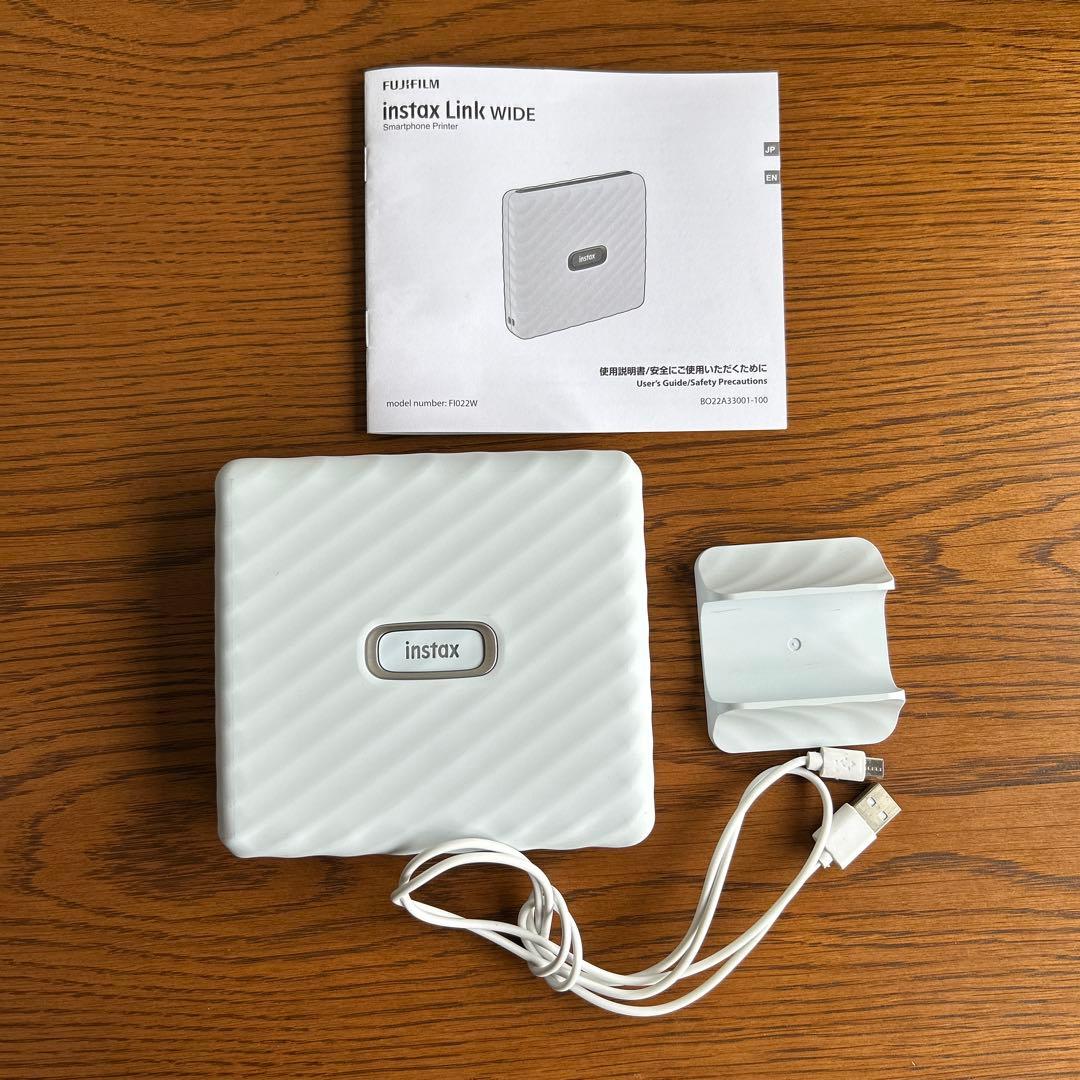 instax Link WIDE + フィルムパック - メルカリ