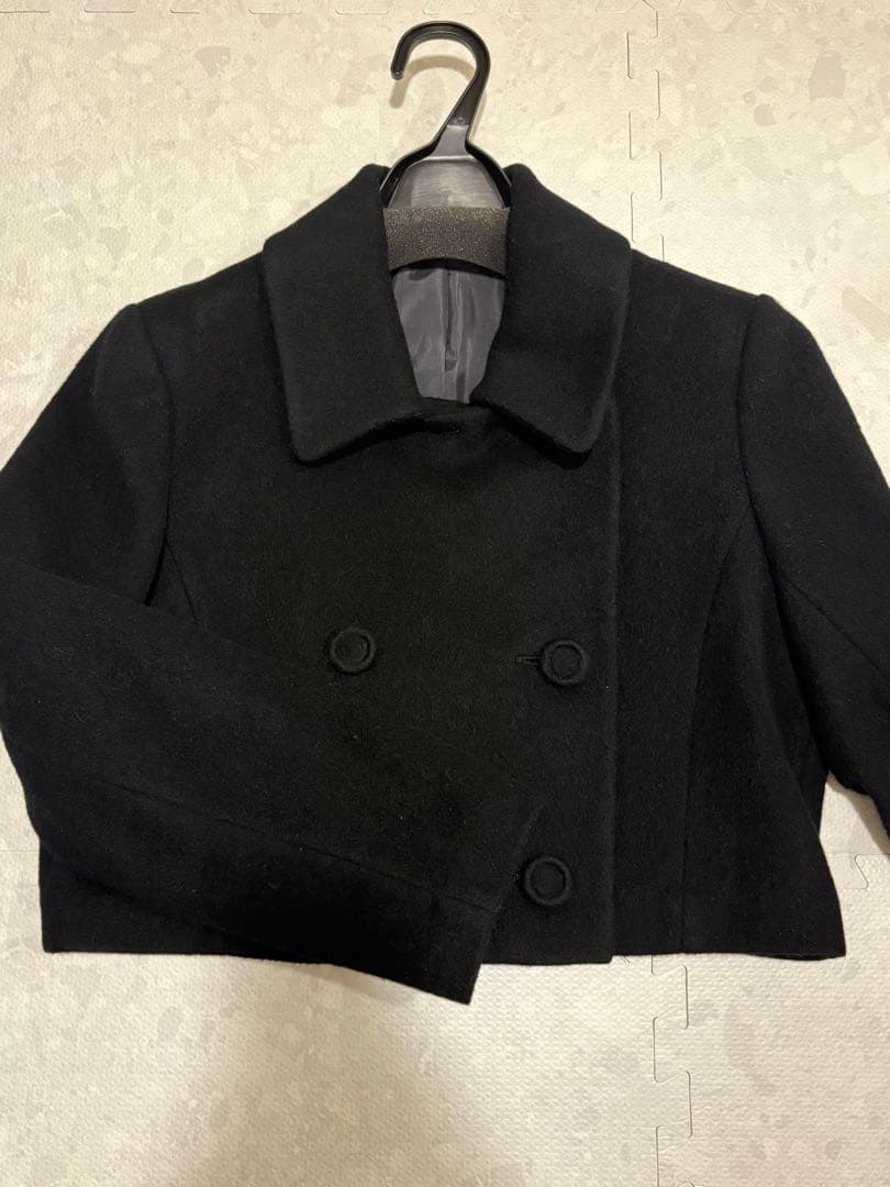 ジャケット・アウター Shaggy Short Jacket WYM LIDNM ブルゾン アウター WOOL BLEND SHAGGY SHORT BLOUSON メンズ