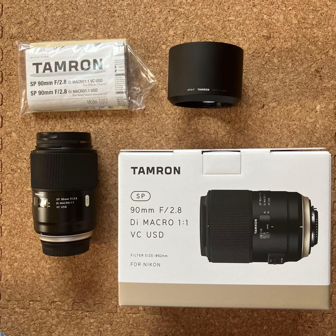 TAMRON SP90 F2.8 DI MACRO1:1 VC USD ニコン用 Amazon.com : Tamron AFF017C700 SP 90mm F/2.8 Di VC USD 1:1 Macro
