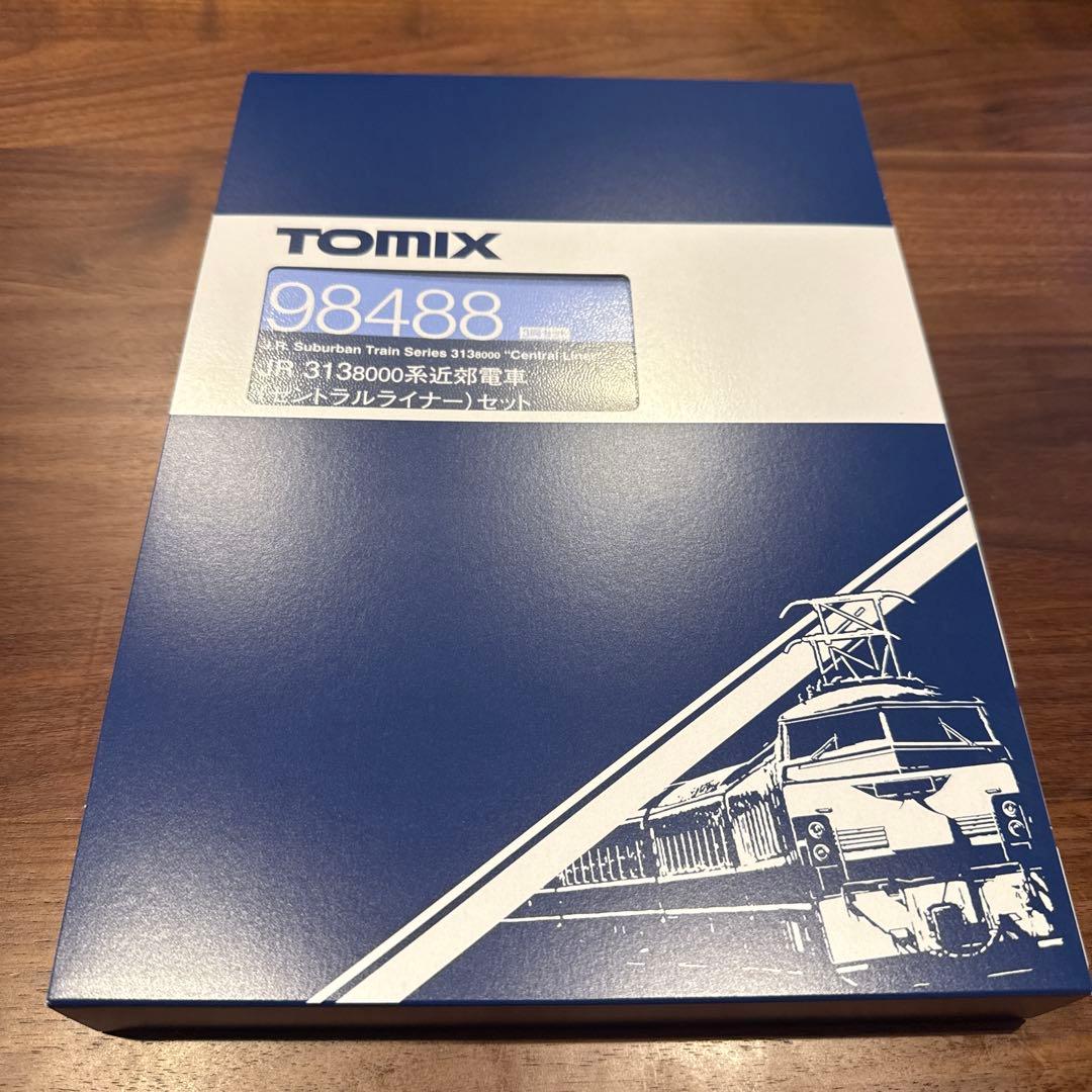 【未使用】TOMIX 98488JR 313系8000番台近郊電車セット N) 98488 JR 313-8000系近郊電車（セントラルライナー）セット(3両