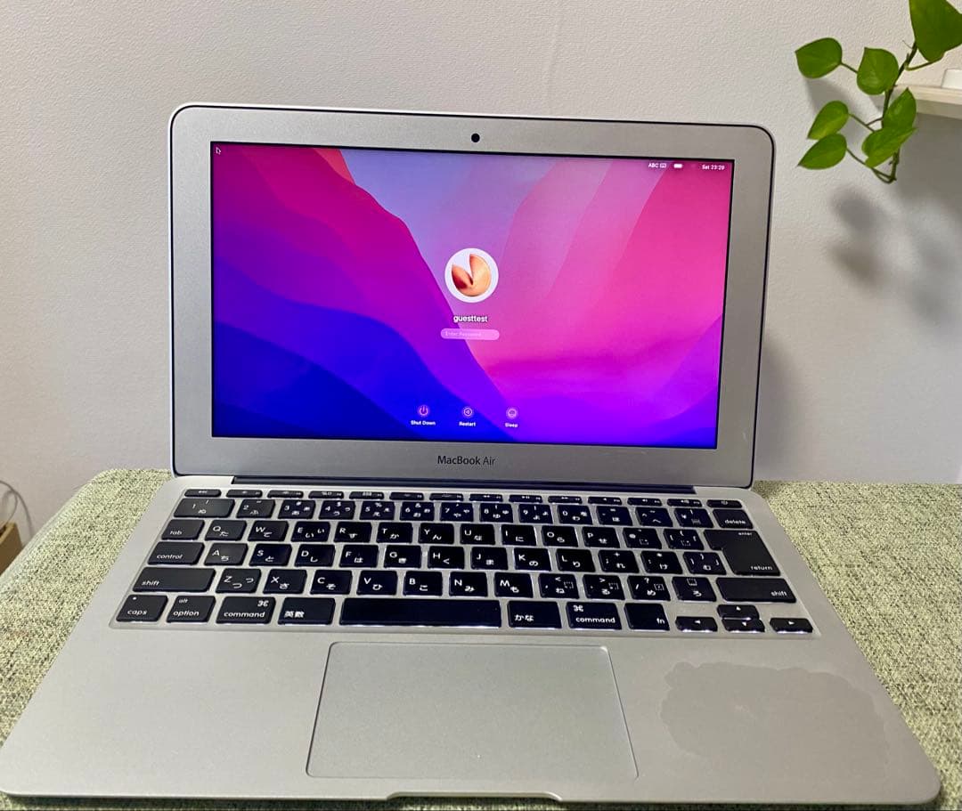 焼肉のタレ　MacBook Air 11インチ2015 初期化済即使用可 MacBook Air 良品 2015年モデル MacBook 2015 11.6インチ(A1465)[Core