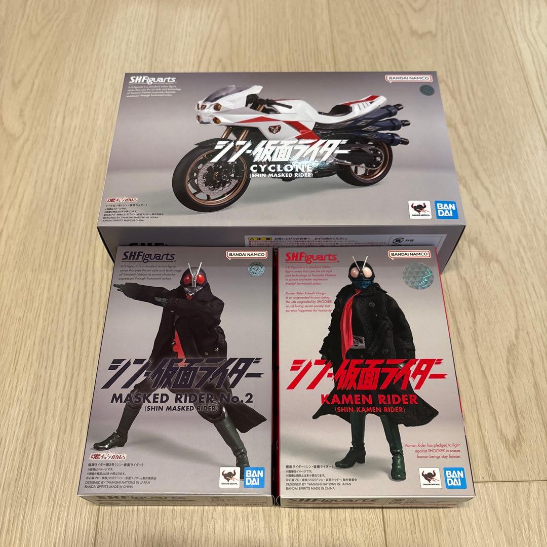 shフィギュアーツ　シン仮面ライダー Amazon | TAMASHII NATIONS S.H.フィギュアーツ 仮面ライダー(シン