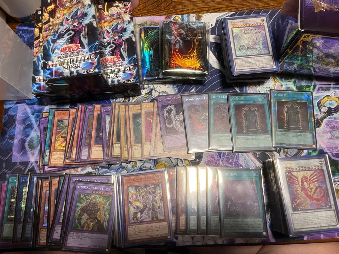 明日の昼12時まで値下げ‼️遊戯王 引退品 遊戯王 引退品 vol.1 初期 復刻 コンプリート ファイル 未開封パック