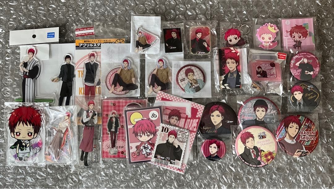 黒子のバスケ　黒バス　赤司征十郎　30点　グッズまとめ売り 本日限定お値下げ】黒子のバスケ 赤司征十郎 30点 グッズまとめ売り