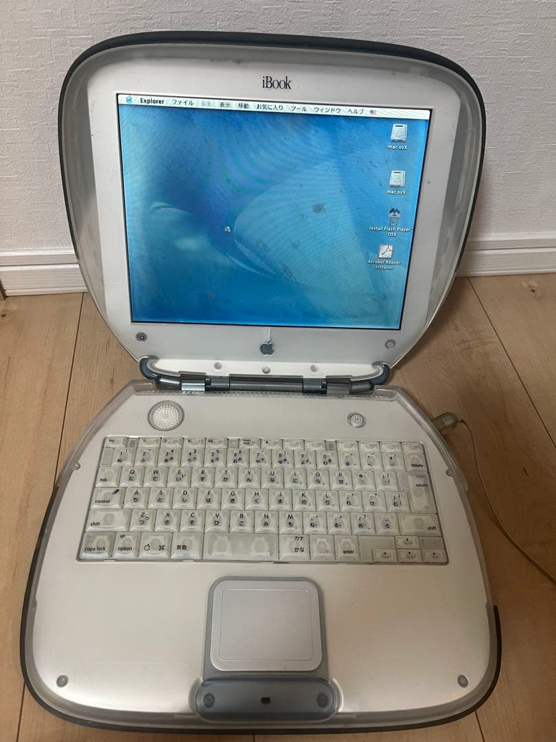 Apple iBook G3 M2453 クラムシェル　ジャンク扱い Apple iBook clamshell G3 M2453 AS is JUNK main only | eBay