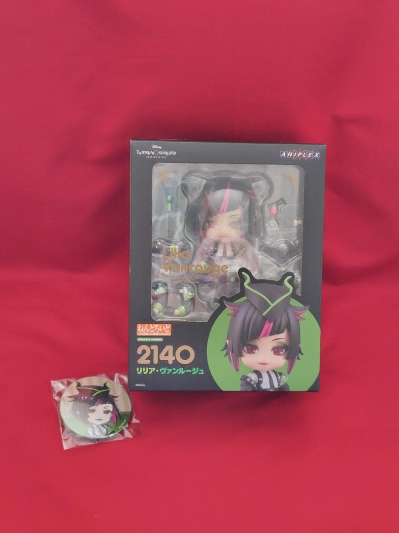 ねんどろいど　2140 リリア・ヴァンルージュ　ツイステ ねんどろいど リリア・ヴァンルージュ 2140 特典缶バッジ付き