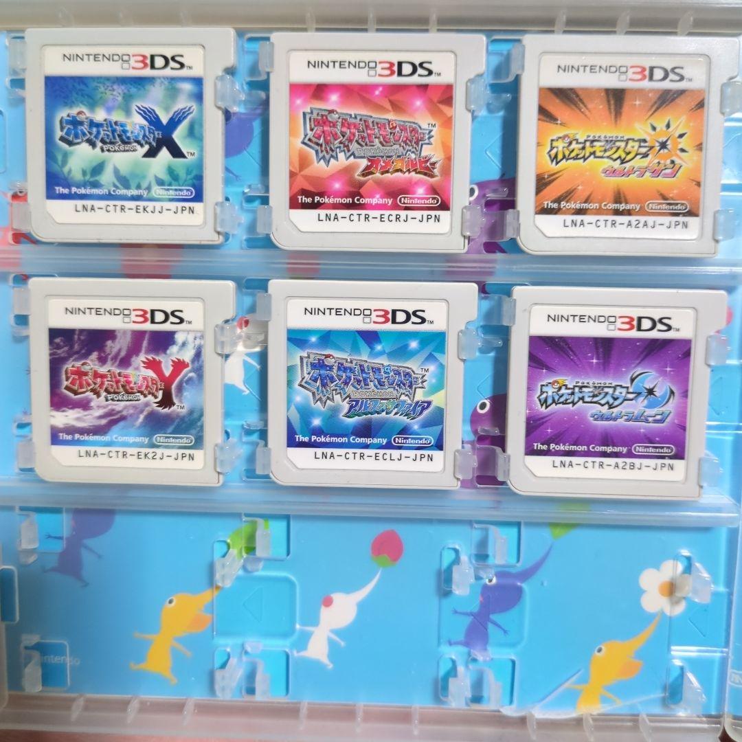 3DS ポケットモンスターX Y オメガルビー サファイア ウルトラサン ムーン Pokemon X Y & Omega Ruby Alpha Sapphire & Sun Moon set Nintendo