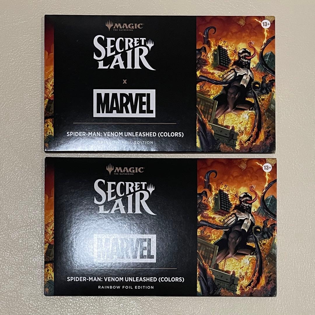 SecretLair Venom Unleashed(Colors)Foil×2 Secret Lair x Marvel's Spider-Man: Venom Unleashed (Colors) Foil