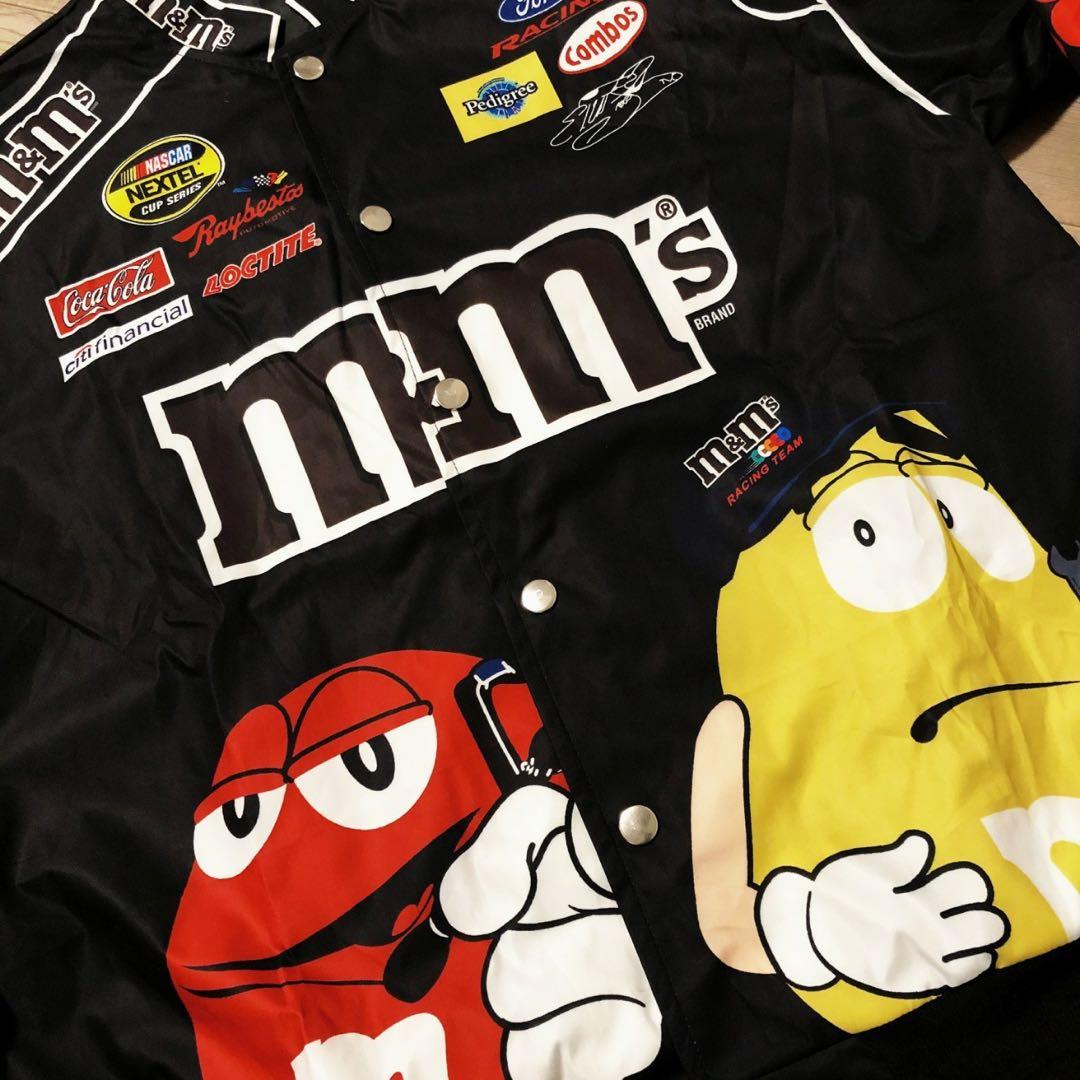 NASCARナスカー/m&m's エムアンドエムズ レーシングジャケット 新品