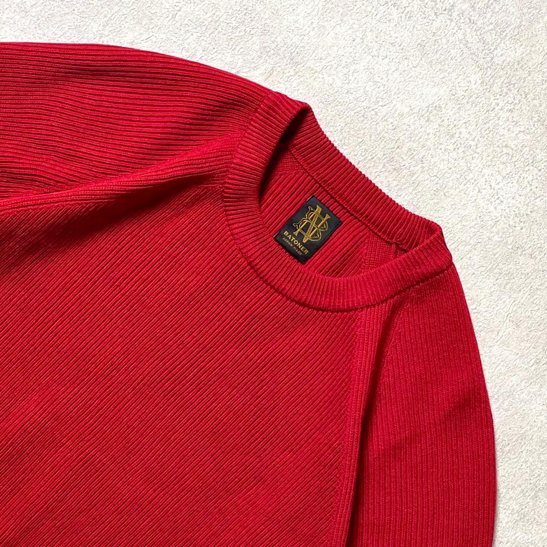 BATONER✖️BEAMS PLUS HYPER TWIST WOOL CREW - メルカリ