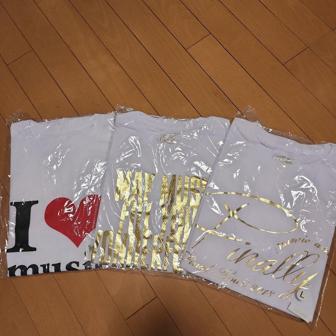 安室奈美恵　Tシャツ　3セット 安室奈美恵 GENIC Tシャツの通販 by ®️ ※プロフ必読｜ラクマ