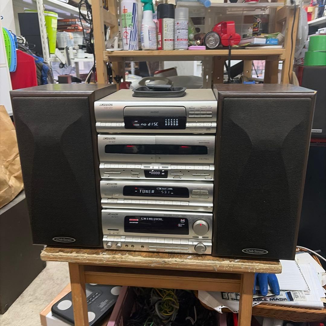 SANSUI ミニコンポ CDラジカセ Amazon.co.jp: SANSUI Bluetooth搭載ラジカセ【USB/SDカードMP3再生