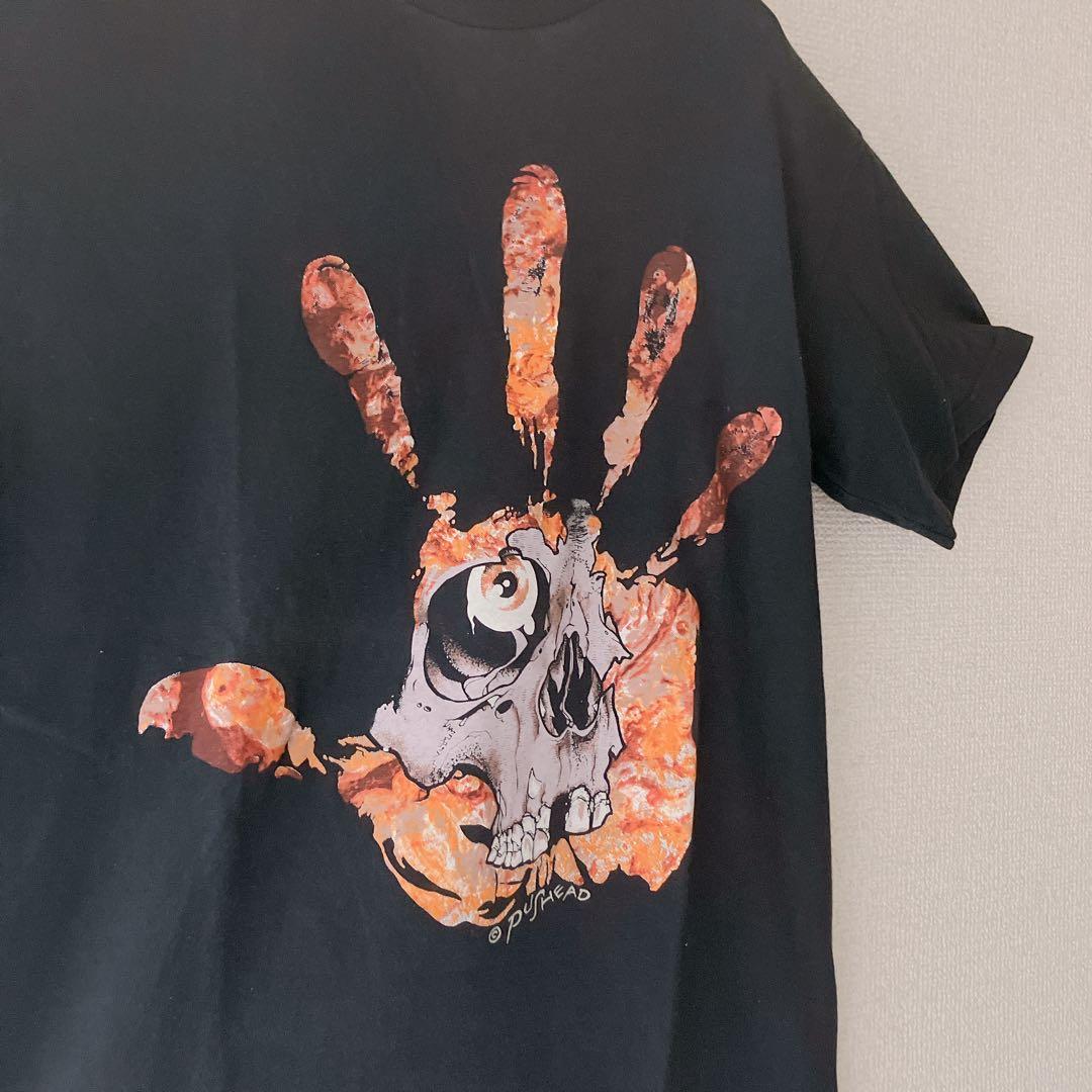 パスヘッド Tシャツ pushead HAND OF FEAR chaser S - メルカリ