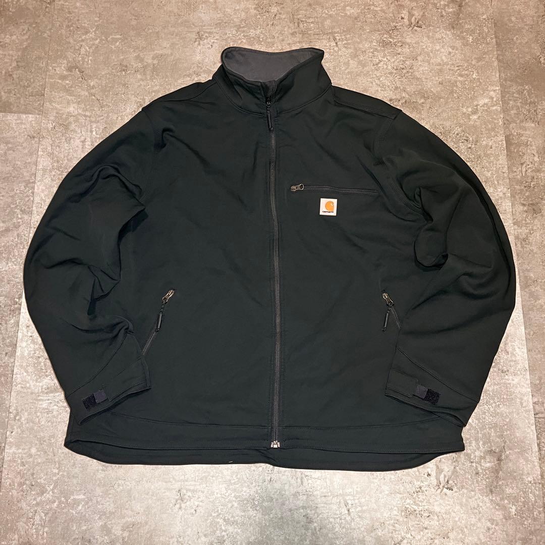 美品 Carhartt Crowley Jacket ソフトシェル 2XL 黒 Carhartt® Crowley Soft Shell Jacket - Lockheed Martin Company Store